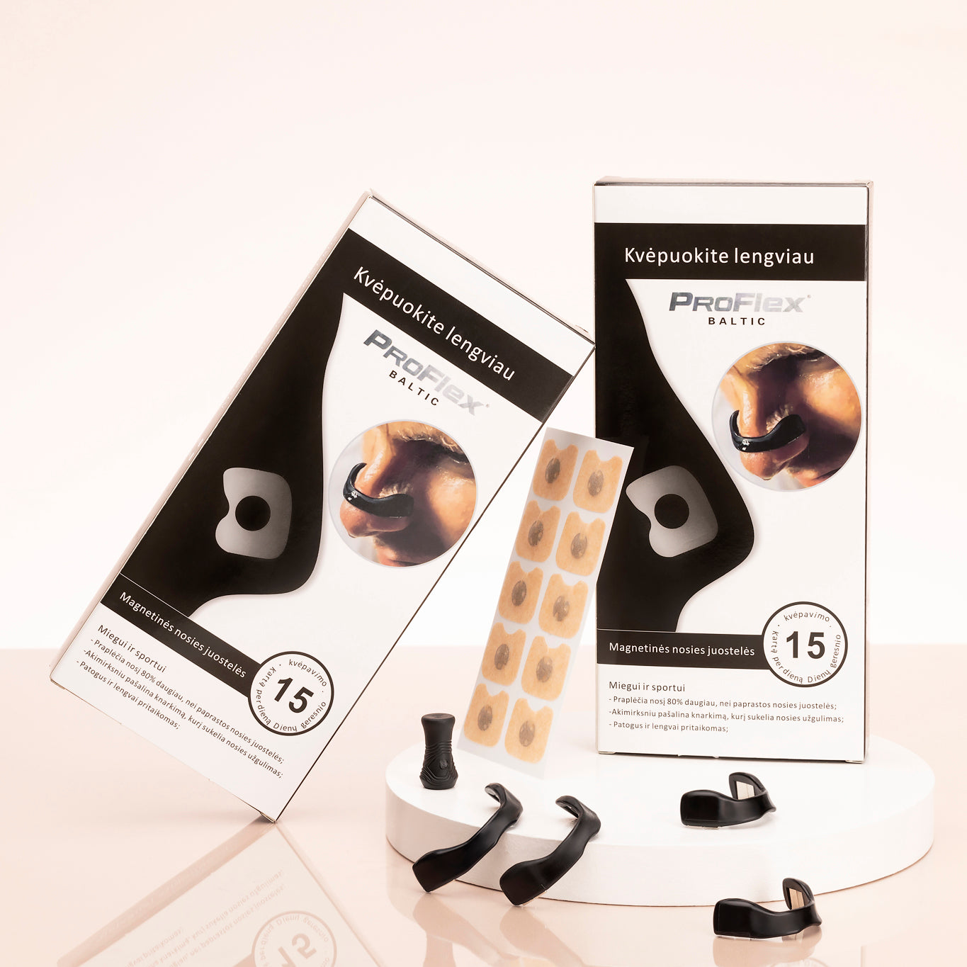 Magnetinės nosies juostelės